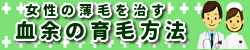 育毛方法で薄毛は治る